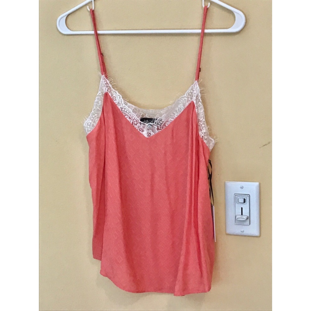 1. State Lace Trim Camisole Tank Top